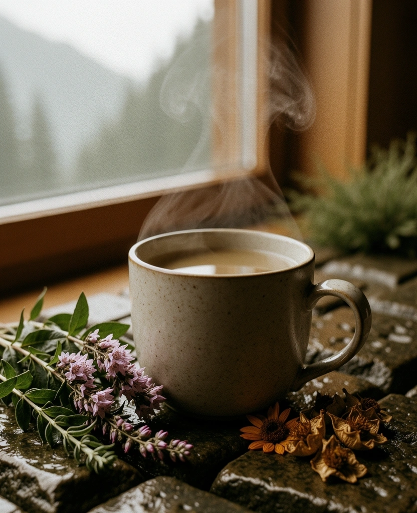 Flore alpine et rituels de bien-être naturels